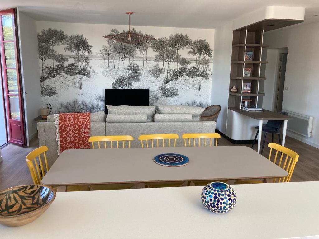 Superbe Appartement T3 Au Centre Plage .Parking アンダイエ エクステリア 写真