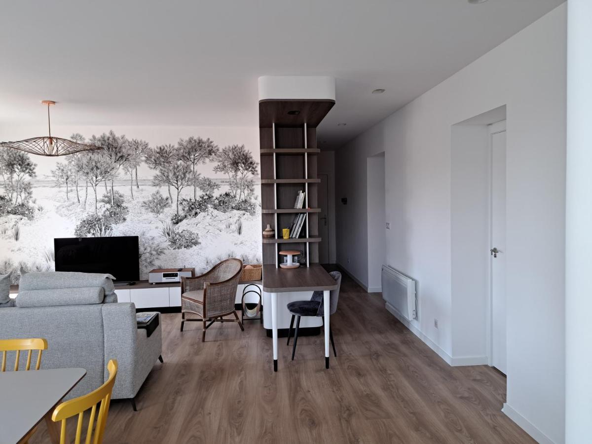 Superbe Appartement T3 Au Centre Plage .Parking アンダイエ エクステリア 写真