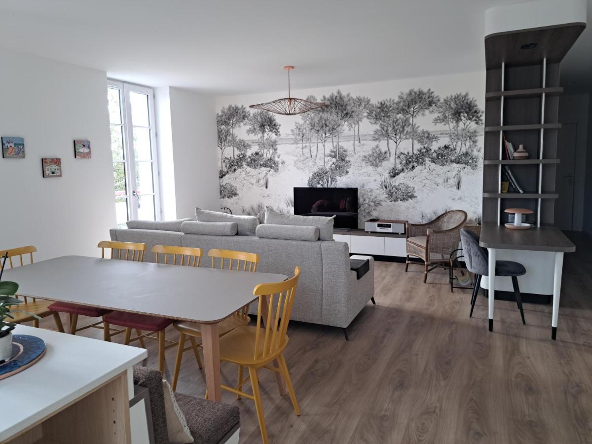 Superbe Appartement T3 Au Centre Plage .Parking アンダイエ エクステリア 写真